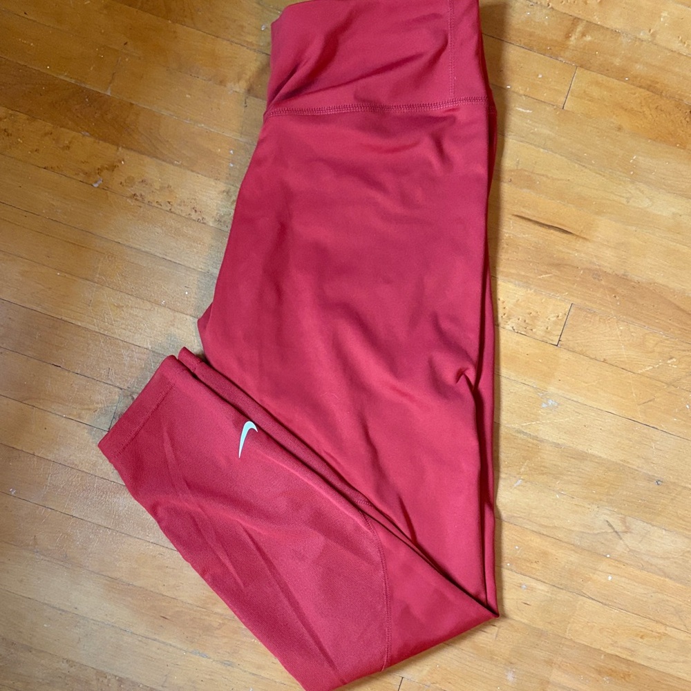 Nike DriFit Burgundy Leggings